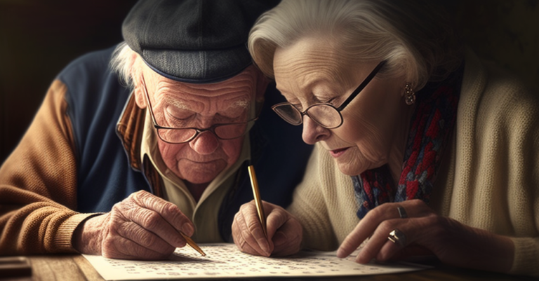 פתרון תשבצים בגיל מבוגר